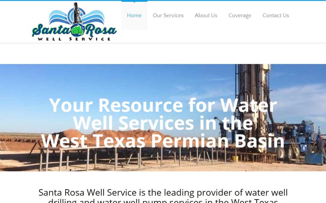 Santa Rosa Well Service Website