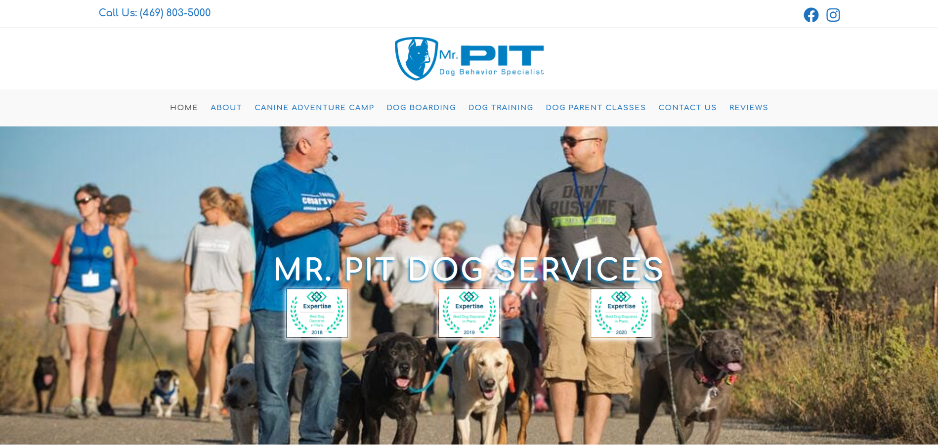 Mr Pit Dog Services Website